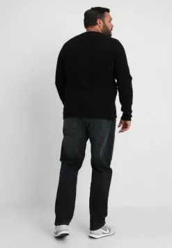 Only & Sons DAN STRUCTURE CREW - Pullover - Black -Only & Sons Soldes Boutique 6d50eabe139a4f3f96c3e3d567f06fcc