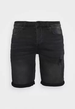 Only & Sons ONSPLY - Short En Jean - Black Denim -Only & Sons Soldes Boutique 6e59302ac18246c58a8345cee69c91fa