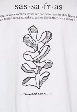 Only & Sons ONSANDREW LIFE TEE - T-shirt Imprimé - Bright White -Only & Sons Soldes Boutique 6f432f217cad437baacab1b433bac039