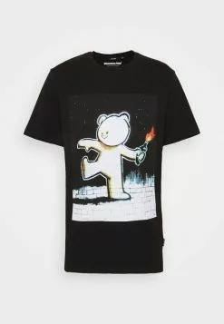 Only & Sons ONSBANKSY - T-shirt Imprimé - Black -Only & Sons Soldes Boutique 6fc76c5aea4f4387907228e0951c6da5