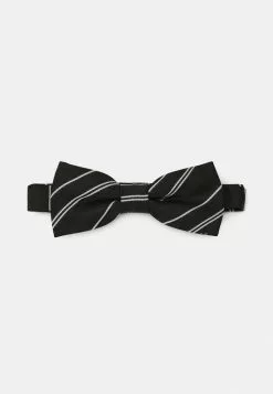 Only & Sons ONSTRIPP STRIPE BOWTIE SET - Mouchoir De Poche - Black/white -Only & Sons Soldes Boutique 6fdfcb86a35f47d194d4acc57c9a3f23