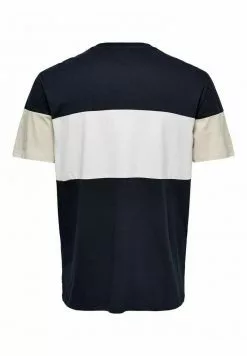 Only & Sons T-shirt Imprimé - Dark Navy -Only & Sons Soldes Boutique 6fe9684c86304f0395950419a58df88f