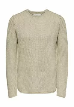 Only & Sons Pullover - Pelican -Only & Sons Soldes Boutique 72224e8418194025b4d4f4358a14a124
