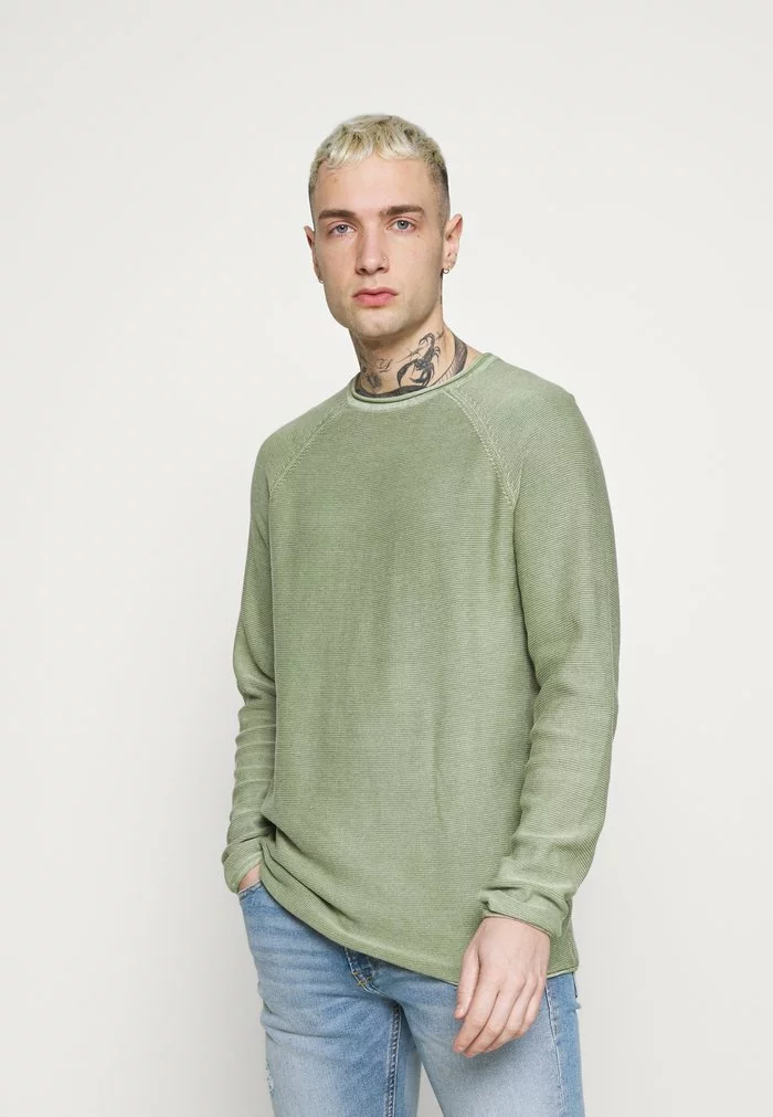 Only & Sons ONSDEXTOR LIFE - Pullover - Hedge Green 1 Only & Sons ONSDEXTOR LIFE - Pullover - Hedge Green