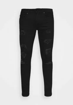 Only & Sons ONSWARP LIFE - Jeans Skinny - Black -Only & Sons Soldes Boutique 72cf868547024841b9c57a3a62f3ab9a