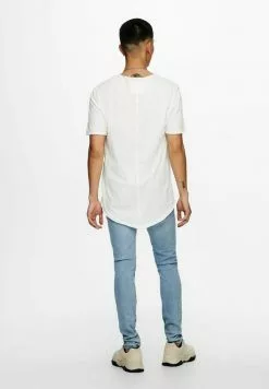 Only & Sons T-shirt Basique - Star White -Only & Sons Soldes Boutique 72d664d9cc094cf4adf17286d024a72a