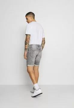 Only & Sons ONSPLY LIFE SHORTS - Short En Jean - Grey Denim -Only & Sons Soldes Boutique 731858e4a28c431fb42dc6dec9d359b8