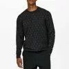 Only & Sons ONSKENNETH LIFE AOP SWEAT NF - Sweatshirt - Dark Navy