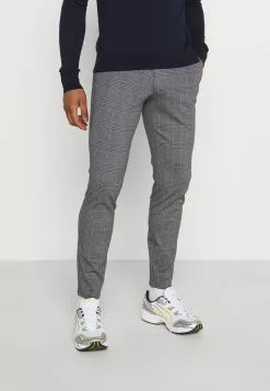 Only & Sons ONSMARK TAP PANT CHECK - Pantalon Classique - Black