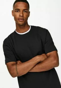 Only & Sons T-shirt Basique - Dark Navy -Only & Sons Soldes Boutique 73f1bffa93e740429a4499bbebfa814d