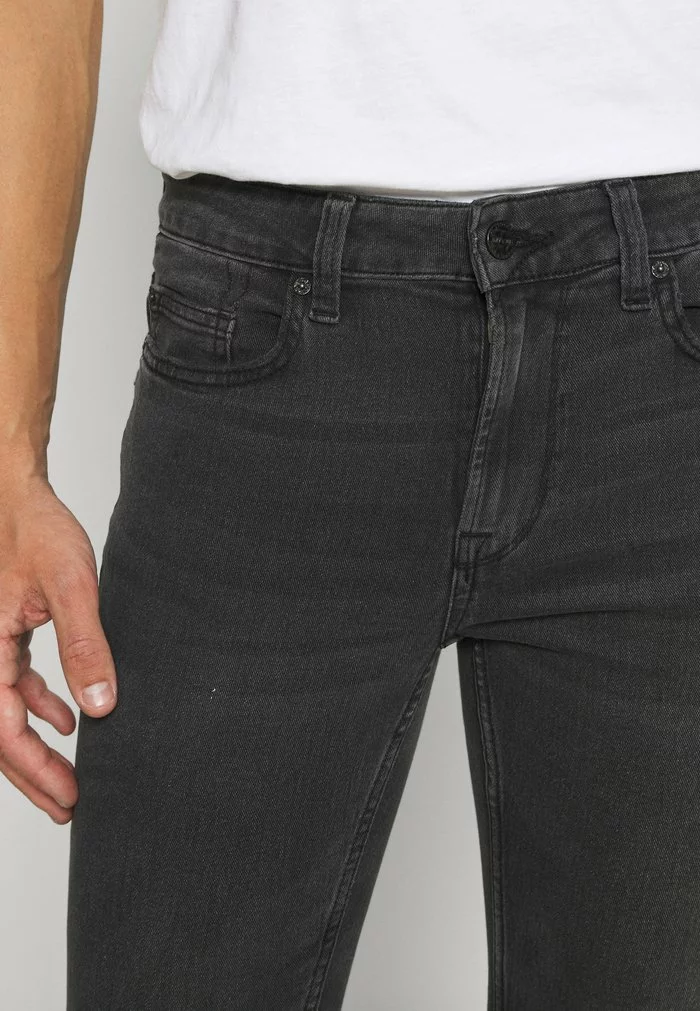 Only & Sons ONSWARP LIFE WASHED - Jeans Skinny - Black Denim 6 Only & Sons ONSWARP LIFE WASHED - Jeans Skinny - Black Denim – Image 6