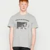 Only & Sons REG - T-shirt Imprimé - Light Grey