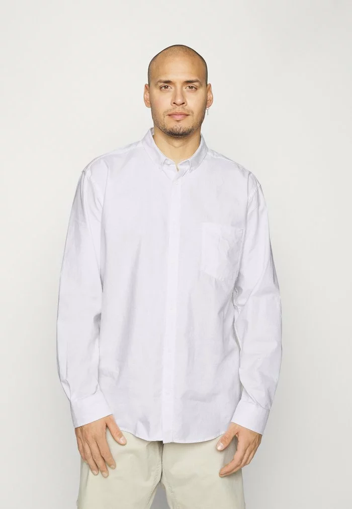 Only & Sons ONSALVARO LIFE OXFORD - Chemise - White 3 Only & Sons ONSALVARO LIFE OXFORD - Chemise - White – Image 3