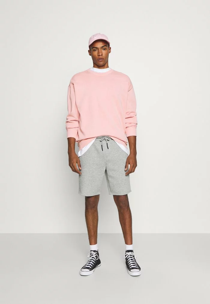 Only & Sons ONSCERES LIFE NOOS - Short - Light Grey Melange 2 Only & Sons ONSCERES LIFE NOOS - Short - Light Grey Melange – Image 2