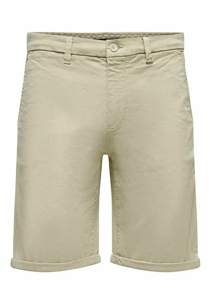 Only & Sons ONSPETER OVERDYED - Short - Silver Lining 1 Only & Sons ONSPETER OVERDYED - Short - Silver Lining