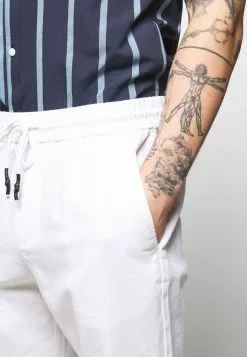 Only & Sons ONSLINUS CROP - Pantalon Classique - Bright White -Only & Sons Soldes Boutique 786dbed6c54d40389bdb7551b4af159c