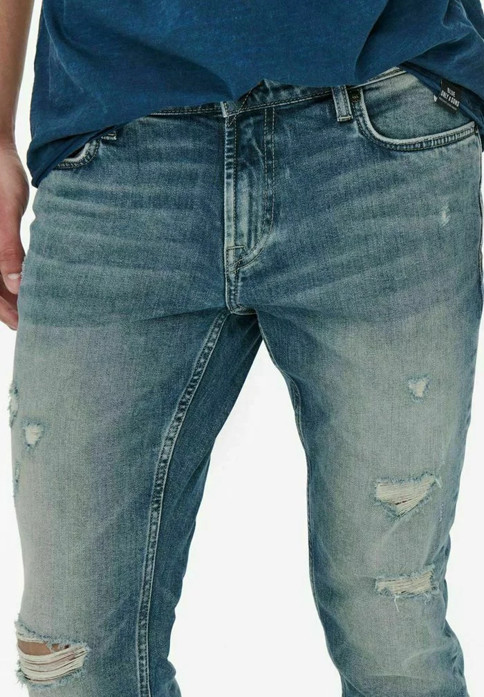 Only & Sons ONSLOOM - Jean Slim - Blue Denim 4 Only & Sons ONSLOOM - Jean Slim - Blue Denim – Image 4