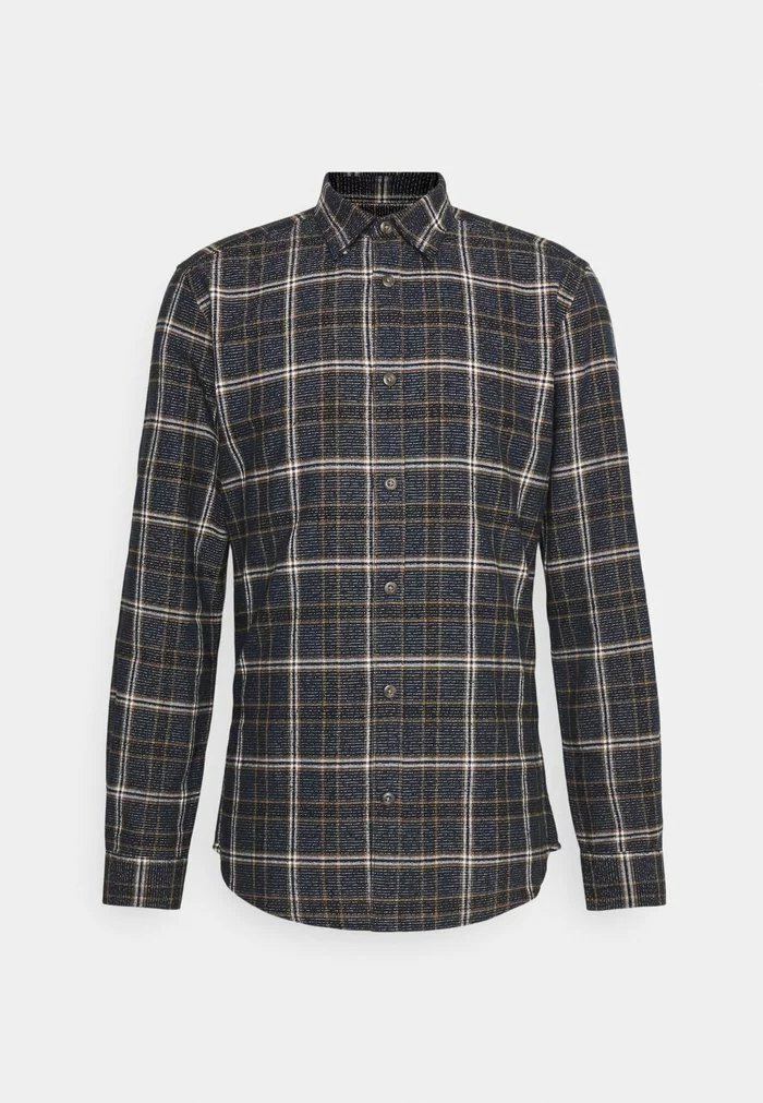 Only & Sons ONSMAZI LIFE CHECKED - Chemise - Dark Navy 4 Only & Sons ONSMAZI LIFE CHECKED - Chemise - Dark Navy – Image 4