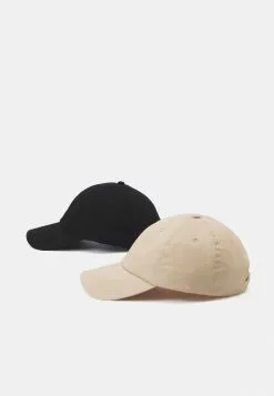 Only & Sons ONSTRISTIAN CAP 2 PACK - Casquette - Black/beige -Only & Sons Soldes Boutique 794d178abe3a49a3a7ace257edf718df