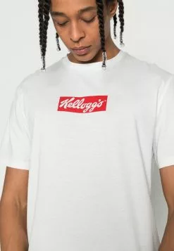 Only & Sons ONSKELLOGGS LOGO TEE UNISEX - T-shirt Imprimé - White -Only & Sons Soldes Boutique 79bc9fc760ca46ffa36533beedcea686