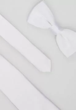 Only & Sons ONSTHEO BOW TIE SET - Noeud Papillon - White -Only & Sons Soldes Boutique 7b131e59feeb460098b04c3278ef9293