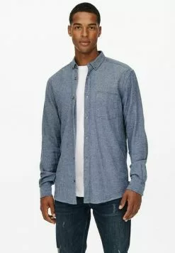 Only & Sons TWILL - Chemise - Dark Navy