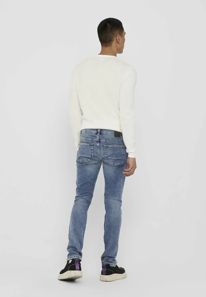 Only & Sons Jean Slim - Blue Denim 3 Only & Sons Jean Slim - Blue Denim – Image 3