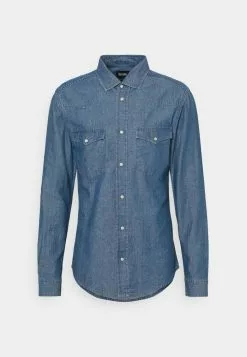 Only & Sons ONSSILAS LIFE CHAMBRAY - Chemise - Dark Blue Denim 8 Only & Sons ONSSILAS LIFE CHAMBRAY - Chemise - Dark Blue Denim -Only & Sons Soldes Boutique 7c15de1936794931aa2bf25d0cf64555