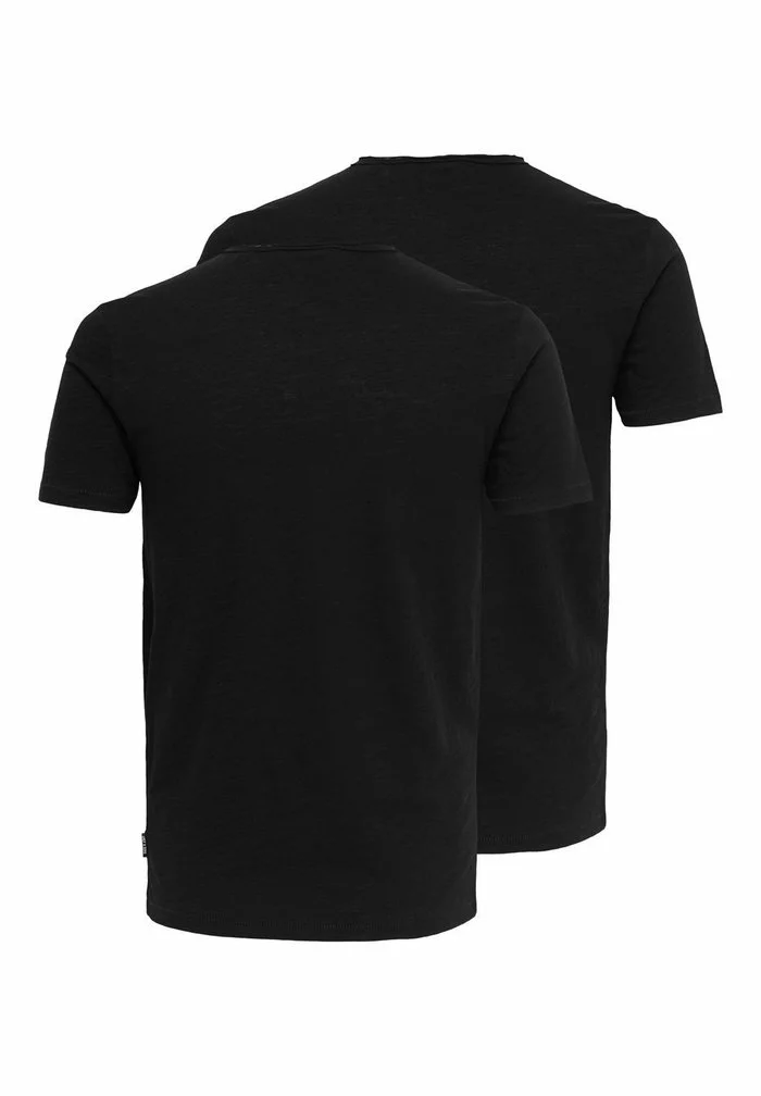 Only & Sons 2 PACK - T-shirt Basique - Black 2 Only & Sons 2 PACK - T-shirt Basique - Black – Image 2