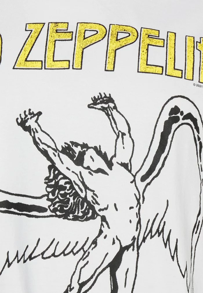 Only & Sons ONSLEDZEPPELIN TEE - T-shirt Imprimé - Bright White 3 Only & Sons ONSLEDZEPPELIN TEE - T-shirt Imprimé - Bright White – Image 3