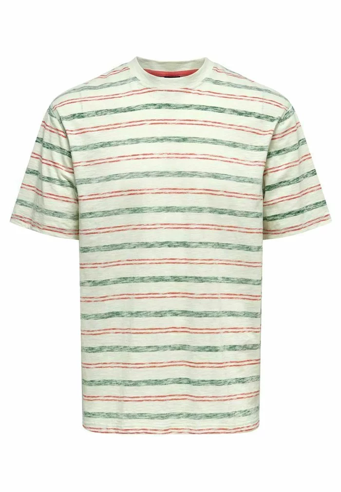 Only & Sons RELAXED FIT - T-shirt Imprimé - Dark Green 6 Only & Sons RELAXED FIT - T-shirt Imprimé - Dark Green – Image 6