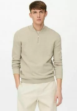 Only & Sons Pullover - Beige