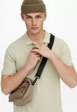 Only & Sons ONSTRAVIS - Polo - Silver Lining -Only & Sons Soldes Boutique 7fe280923dd043388f9064028fe7d019