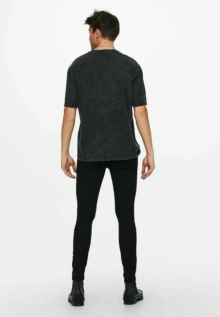 Only & Sons T-shirt Imprimé - Black 3 Only & Sons T-shirt Imprimé - Black – Image 3