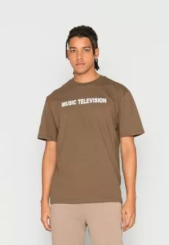 Only & Sons MTV TEE - T-shirt Imprimé - Teak -Only & Sons Soldes Boutique 815fd5017b70447d9aa1fd59dff56ef9