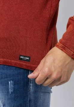 Only & Sons Sweatshirt - Red 7 Only & Sons Sweatshirt - Red -Only & Sons Soldes Boutique 817231307e9d4d66a2f52586d03491d3