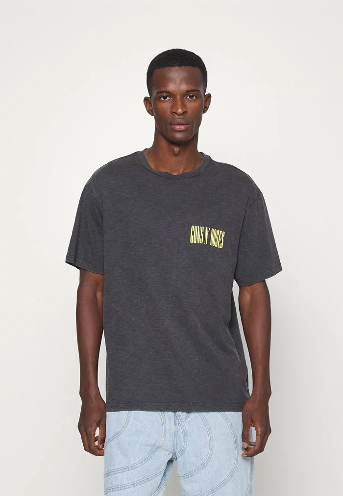 Only & Sons ONSGUNSNROSES LIFE TEE - T-shirt Imprimé - Phantom 1 Only & Sons ONSGUNSNROSES LIFE TEE - T-shirt Imprimé - Phantom