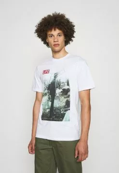 Only & Sons ONSLIFEMAGAZINE TEE - T-shirt Imprimé - White