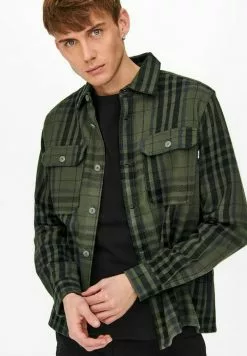 Only & Sons Chemise - Peat -Only & Sons Soldes Boutique 82ee9392f3da4cfb859dce324630d38a