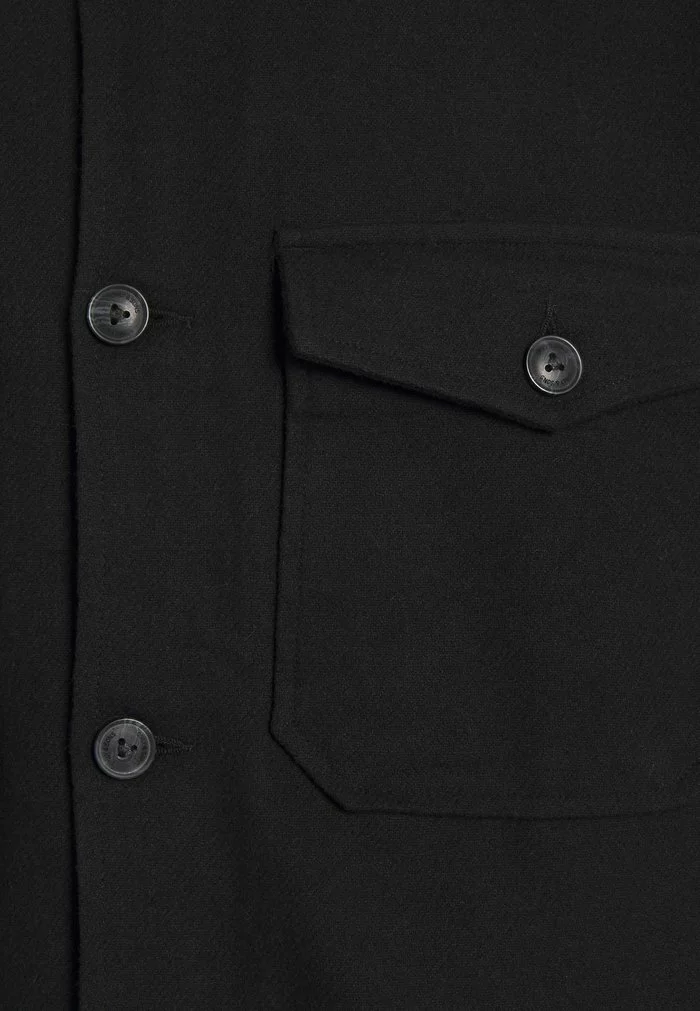 Only & Sons ONSMILO LIFE SOLID OVERSHIRT - Chemise - Black 3 Only & Sons ONSMILO LIFE SOLID OVERSHIRT - Chemise - Black – Image 3