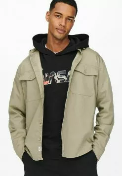 Only & Sons EINFARBIGES CARGO- - Chemise - Chinchilla -Only & Sons Soldes Boutique 83873e556721458faf61cf4b9dc01249