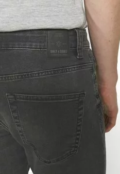 Only & Sons ONSLOOM LIFE - Jean Droit - Black Denim -Only & Sons Soldes Boutique 83c08d8b2a3c4fce81cea73570847e73