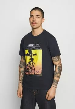 Only & Sons ONSPASMAL LIFE TEE - T-shirt Imprimé - Dark Navy