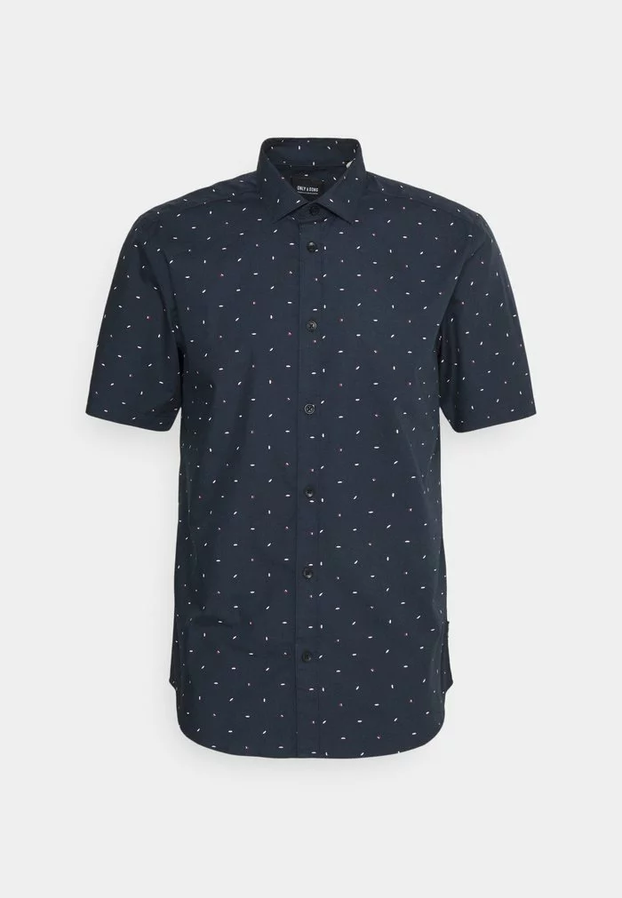 Only & Sons ONSSANE DITSY - Chemise - Dark Navy 4 Only & Sons ONSSANE DITSY - Chemise - Dark Navy – Image 4