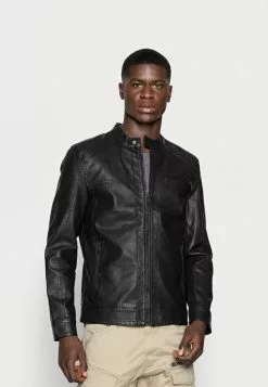 Only & Sons ONSAL - Veste En Similicuir - Black