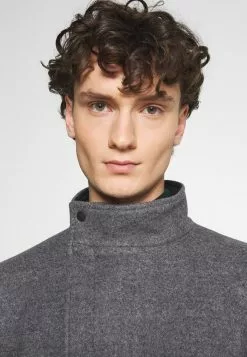 Only & Sons ONSOSCAR STAR COAT - Manteau Classique - Light Grey -Only & Sons Soldes Boutique 85d532bda6e040d2bf17ff34c867ae07