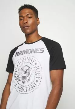 Only & Sons ONSRAMONES FRONT PRINT TEE - T-shirt Imprimé - White -Only & Sons Soldes Boutique 8624ad64406849ba8afef03368fd58c4