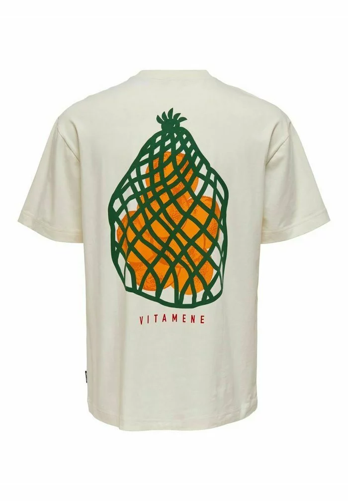 Only & Sons ONSISMAEL - T-shirt Imprimé - Star White 2 Only & Sons ONSISMAEL - T-shirt Imprimé - Star White – Image 2