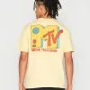 Only & Sons TEE - T-shirt Imprimé - Custard