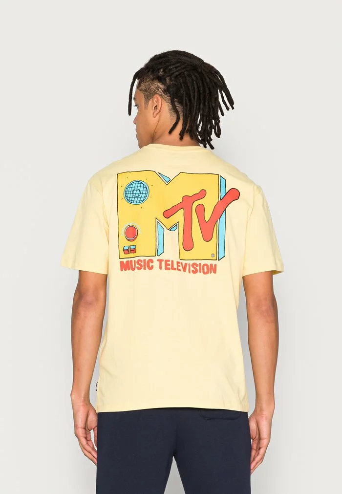 Only & Sons TEE - T-shirt Imprimé - Custard 1 Only & Sons TEE - T-shirt Imprimé - Custard